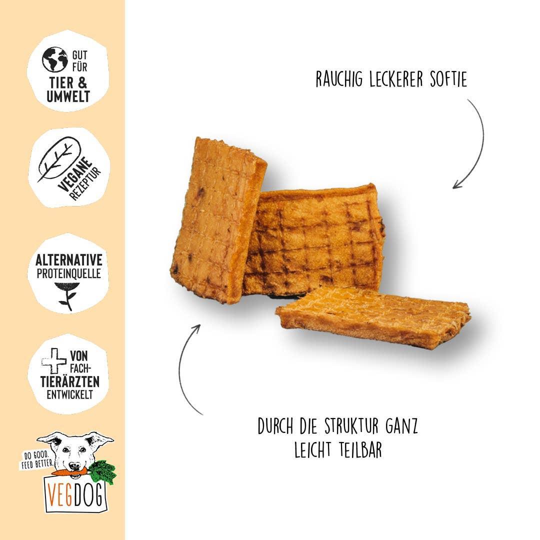 JERKEYS 80 g - VEGDOG - VeganHondenvoer.nl
