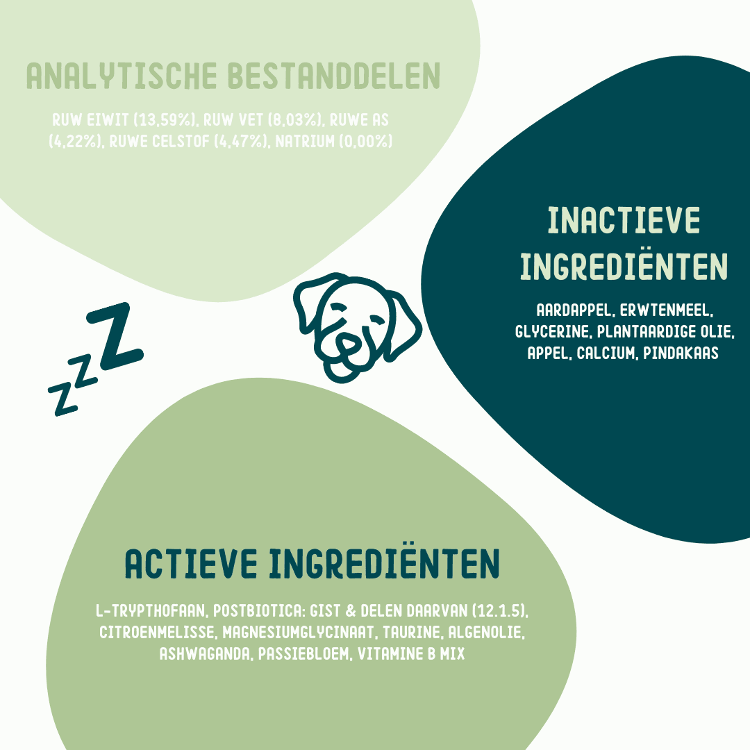 Imby Calming Supplement - Anti-Stress - IMBY - VeganHondenvoer.nl