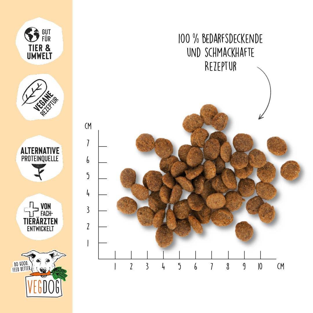 FARMER'S CRUNCH droogvoer - VEGDOG - VeganHondenvoer.nl