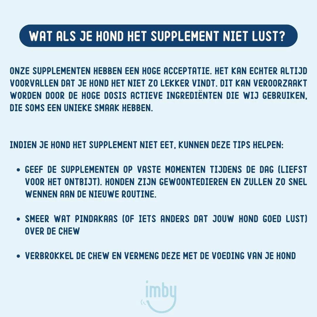 Imby Probiotica Supplement - Probiotica - IMBY - VeganHondenvoer.nl
