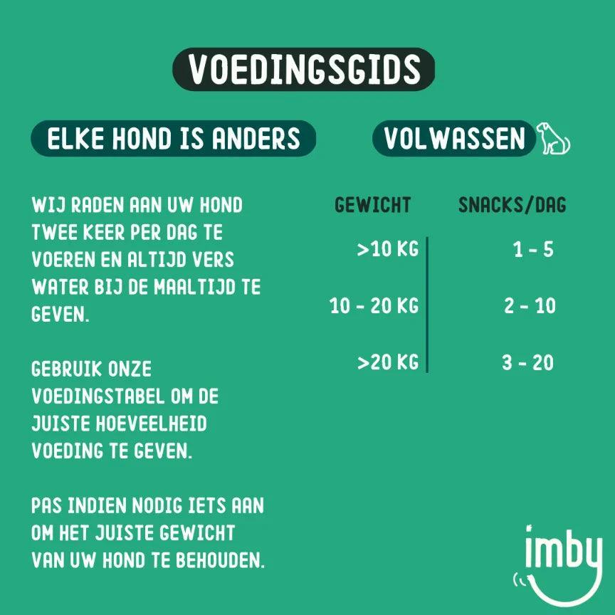 Imby Vegan Hondensnacks - Nachtrust & Gewrichten - IMBY - VeganHondenvoer.nl