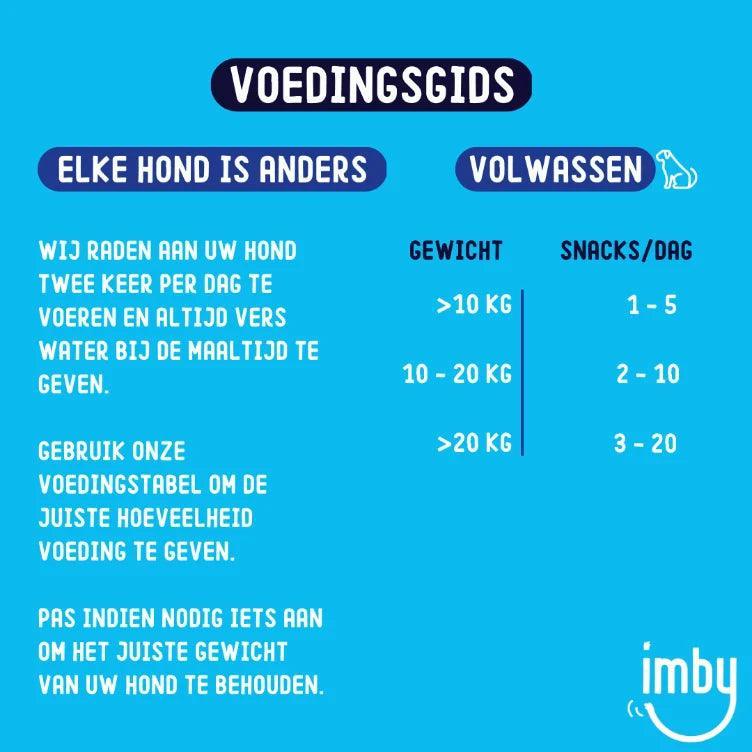 Imby Vegan Dental Sticks - Byte and Breath - IMBY - VeganHondenvoer.nl