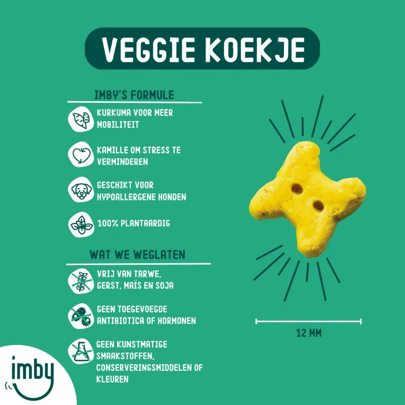 Imby Vegan Hondensnacks - Nachtrust & Gewrichten